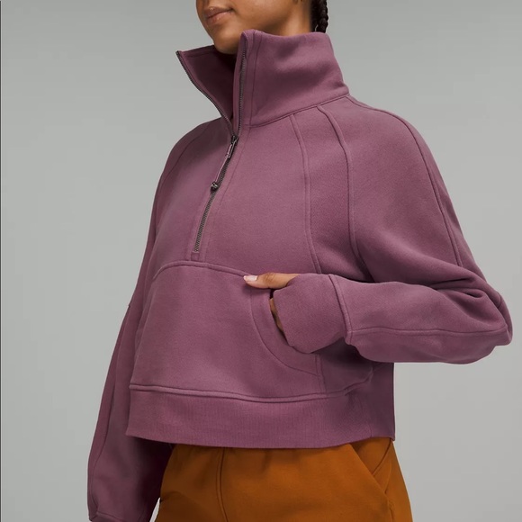 lululemon athletica | Tops | Lululemon Scuba Funnel Neck Vintage Plum |  Poshmark